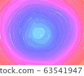 Dimension aura colorful warm blue, violet and pink tone background. Swirl circle radial blend mix multicolor. Happy and funny party in summer concept. Abstract time machine cartoon. 63541947