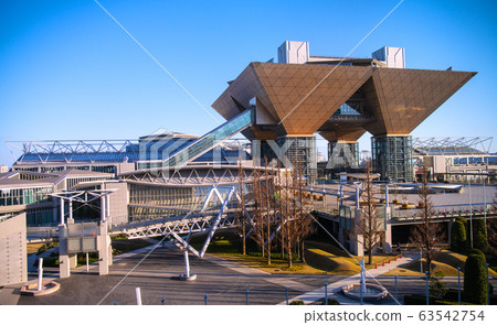 在日本東京大視域的東京都市風景 在日本東京大視域的東京都市風景 63542754