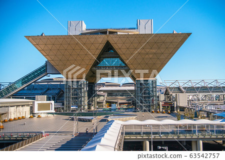 在日本東京大視域的東京都市風景 在日本東京大視域的東京都市風景 63542757