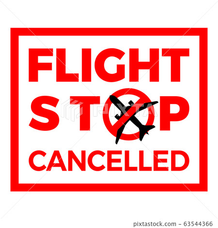Flight Cancelled Airplane Covid-19 Coronavirus 63544366