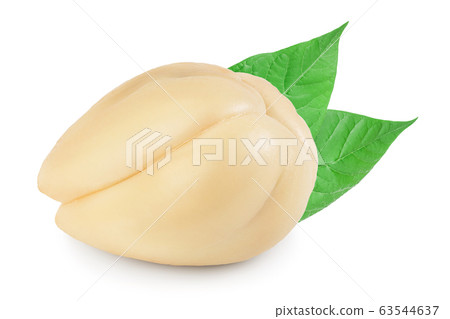 Salak snake fruit isolated on white background with clipping path and full depth of field Salak snake fruit isolated on white background with clipping path and full depth of field 63544637