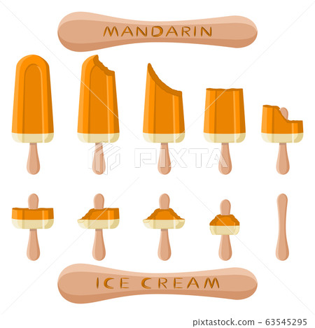 Vector illustration for natural ice cream 63545295