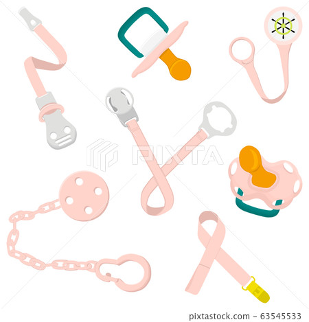 Big colored fashion baby pacifiers, dummy with 63545533