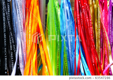 Make wishes while tie the ribbons in front of the church. Igreja de Nosso Senhor do Bonfim Make wishes while tie the ribbons in front of the church. Igreja de Nosso Senhor do Bonfim 63547286