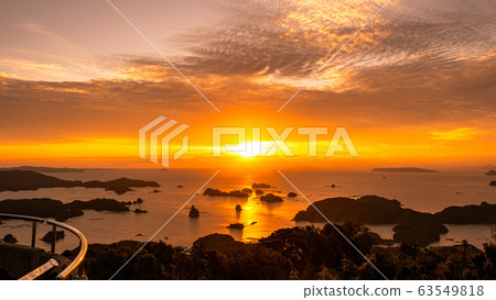 九十九島/石岳天文台黃昏 九十九島/石岳天文台黃昏 63549818