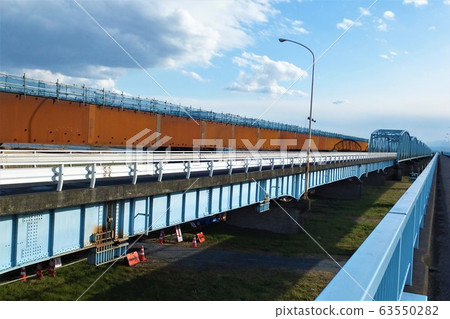 Jobu Ohashi Bridge replacement work Saitama Prefecture Gunma Prefecture Prefectural border 63550282