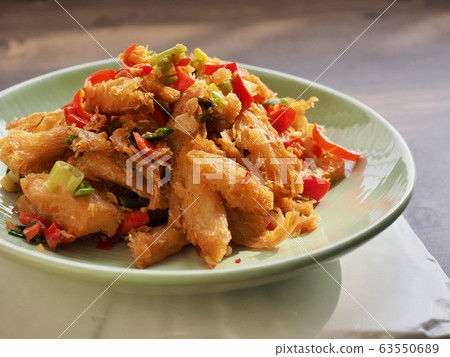 韓國食品炒蔬菜 63550689