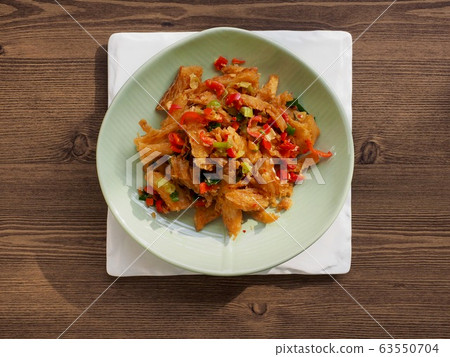 Korean food stir-fried vegetables 63550704