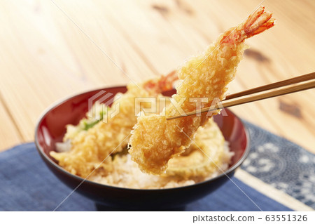 Tendon (Shrimp, Pumpkin, Shiitake, Oba) Tendon (Shrimp, Pumpkin, Shiitake, Oba) 63551326