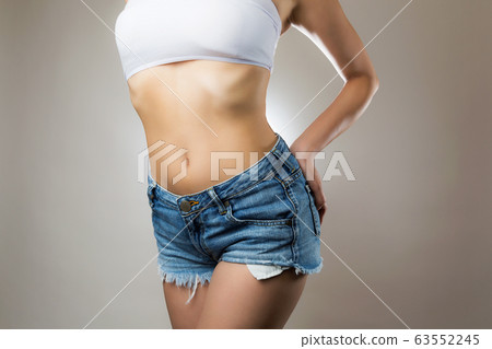 Waist close-up. Waist close-up. 63552245