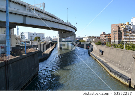 Former Ayasegawa view from Sumida sluice side 63552257