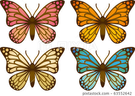 Butterfly color set 63552642