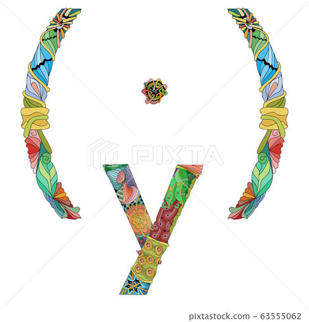 Femininity woman typography symbol for decoration. Femininity woman typography symbol for decoration. 63555062