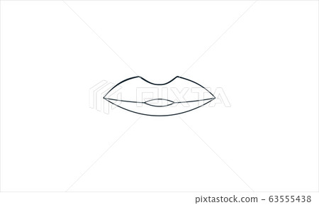 lips, red female lips, kiss 63555438