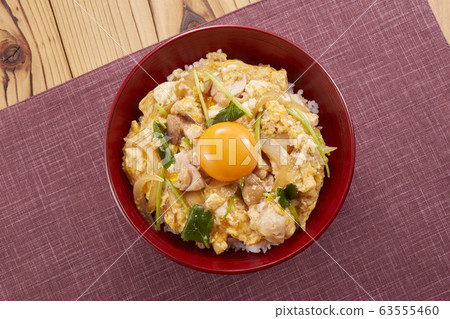 Oyakodon (chicken and egg bowl) 63555460