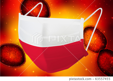 Polish Mask Corona Virus Polish Mask Corona Virus 63557455