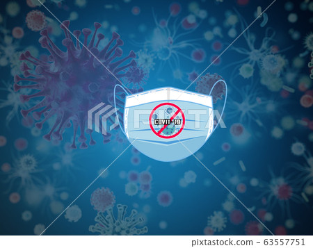 Coronavirus COVIT-19. Deadly type of virus 63557751