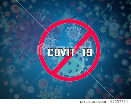 Coronavirus COVIT-19. Deadly type of virus 63557754