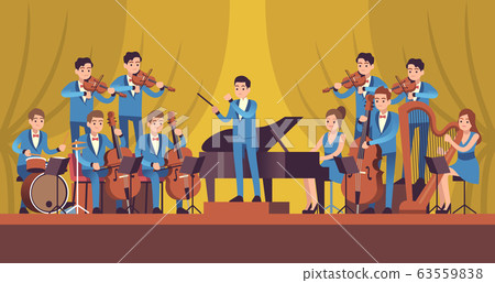 band of brothers music orchestra clipart