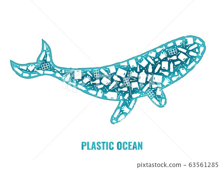 Whale plastic waste ocean environment problem Whale plastic waste ocean environment problem 63561285