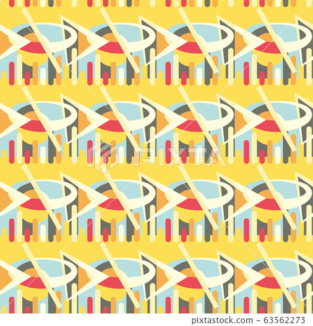 Abstract seamless colourful pattern geometric Abstract seamless colourful pattern geometric 63562273