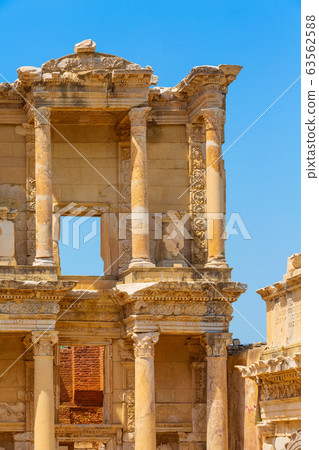 Celsus Library in Ephesus, Turkey 63562588