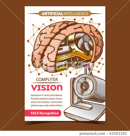 Computer Vision Creative Advertising Banner Vector Computer Vision Creative Advertising Banner Vector 63563385