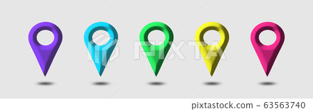 Map mark color variations 63563740