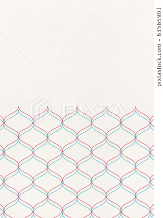 Japanese style background material-Japanese pattern-mesh 63565901