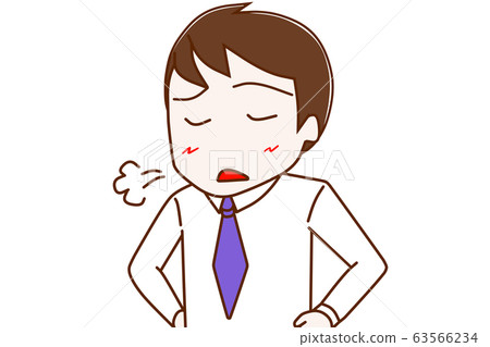 A sigh male - Stock Illustration [63566234] - PIXTA