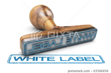 White Label or Private Labeling, Rubber Stamp Over 63566856
