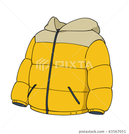 Down jacket-yellow 63567051