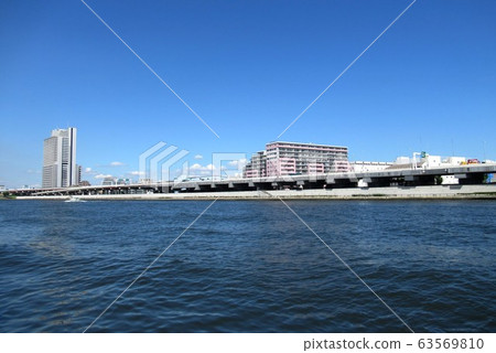 Around Sumida Ward Tsutsumido (Taita Ward side over Sumida River) Around Sumida Ward Tsutsumido (Taita Ward side over Sumida River) 63569810