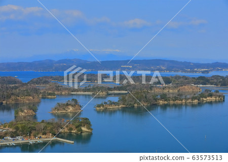 [宮城縣]松島灣天氣晴朗（日本三景） 63573513