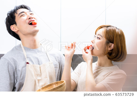 Newlyweds lifestyle kitchen Newlyweds lifestyle kitchen 63573729