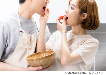 Newlyweds lifestyle kitchen Newlyweds lifestyle kitchen 63573735