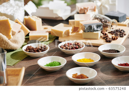 Ingredients for soap making Ingredients for soap making 63575248