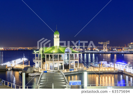 橫濱_ Pokarisanbashi夜景 橫濱_ Pokarisanbashi夜景 63575694
