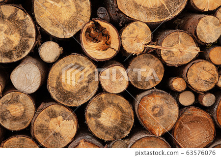 Fireplace wood logs texture Fireplace wood logs texture 63576076