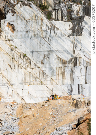 Apuan Alps Italy - Famous quarries of white Carrara marble Apuan Alps Italy - Famous quarries of white Carrara marble 63576207