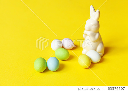 Happy Easter concept. Preparation for holiday. 63576307