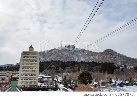 Hokkaido-Mount Hakodate and ropeway rope Hokkaido-Mount Hakodate and ropeway rope 63577073