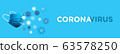 Coronavirus Pandemic, dangerous flu Covid-19 virus Illustration 63578250