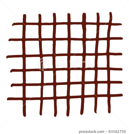 Handdrawn maroon grid. Handdrawn maroon grid. 63582750