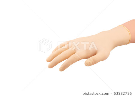 Viewing gloves, latex sterile, neoprene, yellow Viewing gloves, latex sterile, neoprene, yellow 63582756
