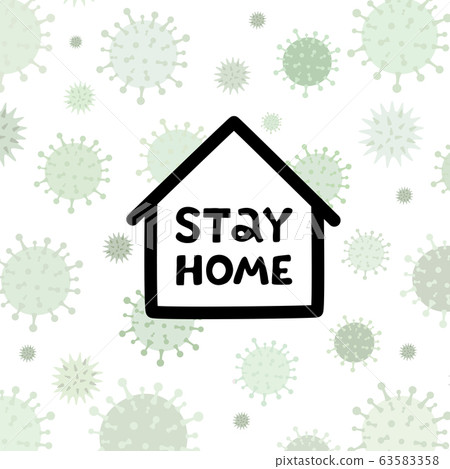 Corona virus written in typography poster design.Save planet from corona virus.Stay safe,stay inside home.Prevention from virus. Corona virus written in typography poster design.Save planet from corona virus.Stay safe,stay inside home.Prevention from virus. 63583358