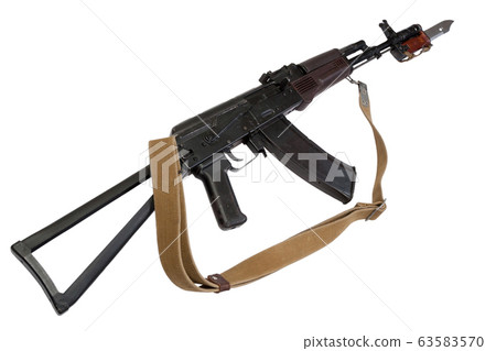 kalashnikov AK 74 assault rifle with bayonet knife 63583570