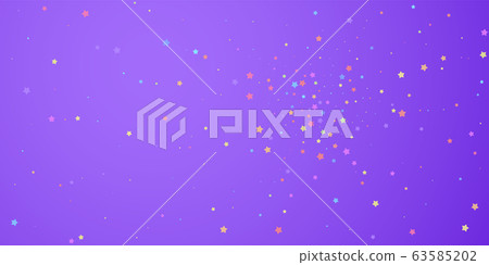 Festive confetti. Celebration stars. Colorful star Festive confetti. Celebration stars. Colorful star 63585202