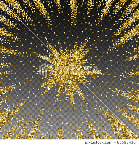 Round gold glitter luxury sparkling confetti. Scat Round gold glitter luxury sparkling confetti. Scat 63585436