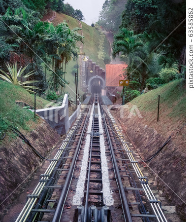 Train tunnel on the way to Penang hil Train tunnel on the way to Penang hil 63585862